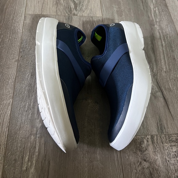 OOFOS Oomg Low Mesh White / Navy ~ US Women’s 9 - Picture 6 of 8